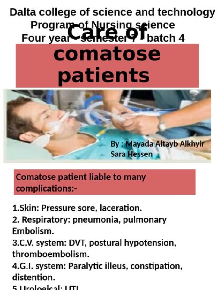 Are comatose patients aware?