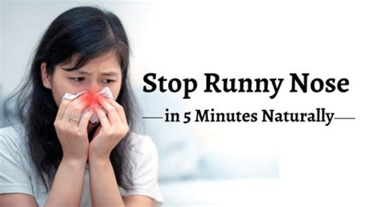 Do you have a snotty nose with covid?