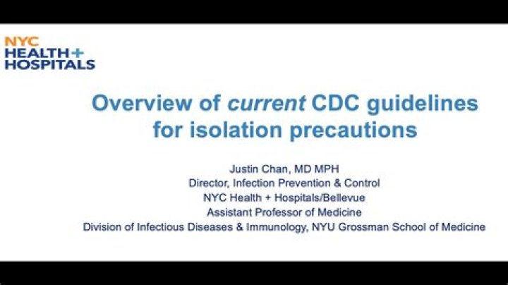 Does esbl in urine require isolation cdc?