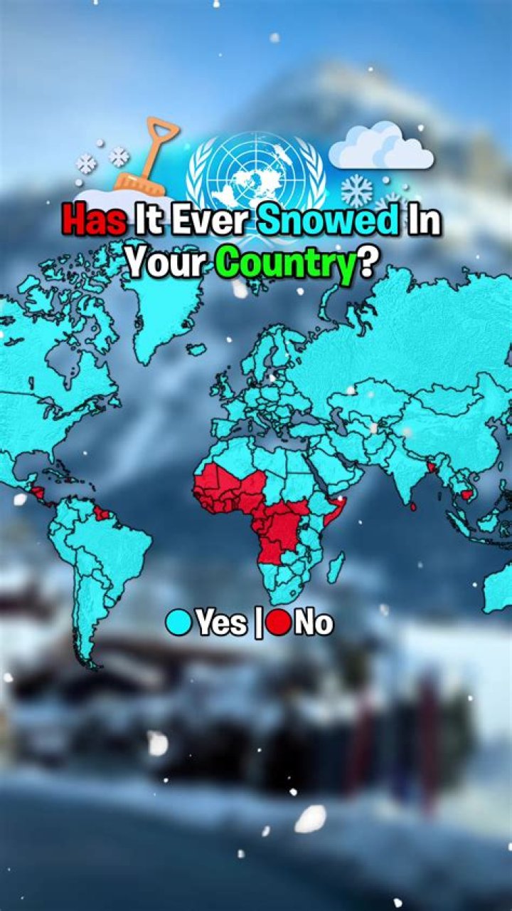 Has it ever snowed in libya?