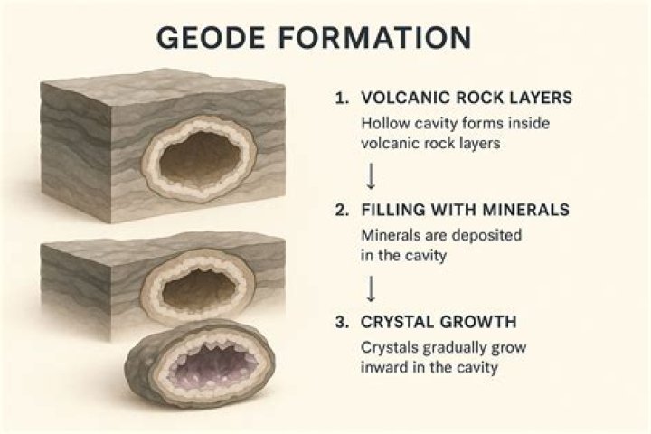 How geodes are formed?