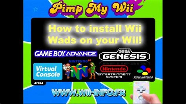 How to install wads on wii?