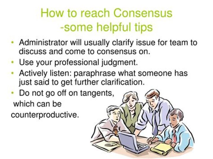 How to reach consensus?