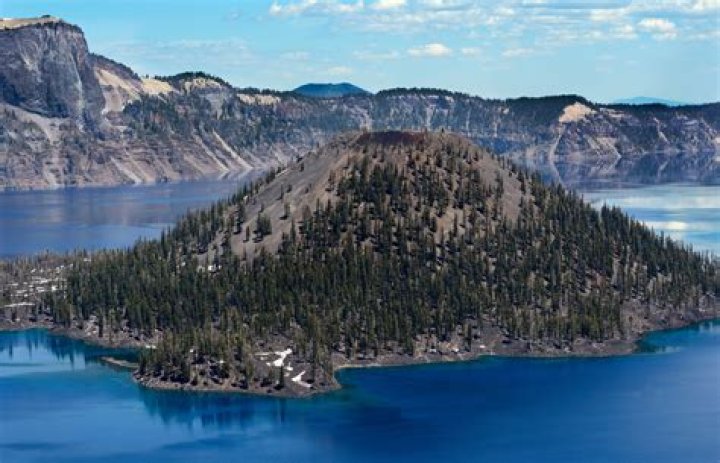 Was crater lake man-made?