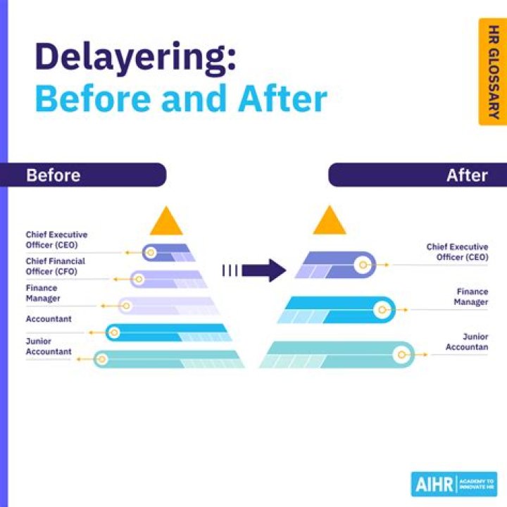 What do delayering meaning?