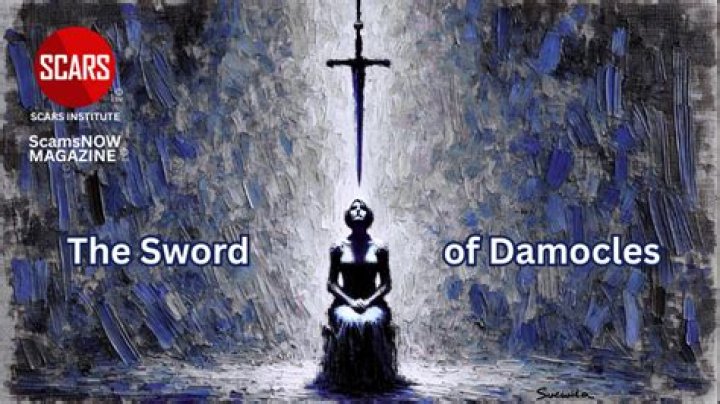 What is the moral of the sword of damocles?