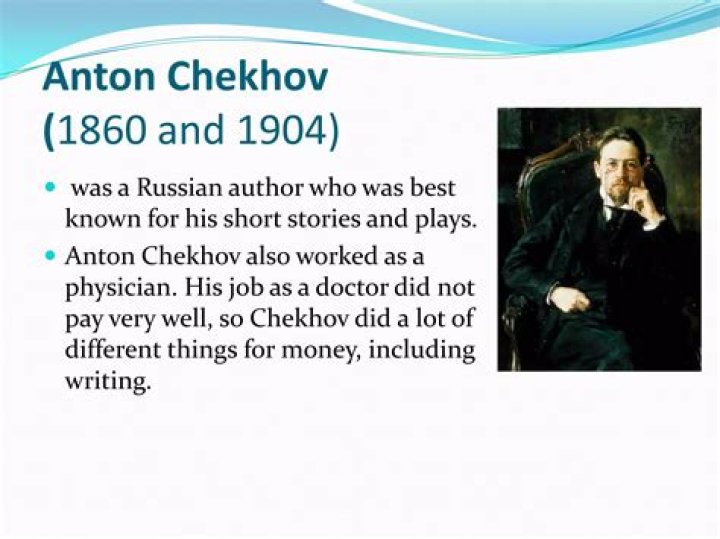 When did anton chekhov start writing?