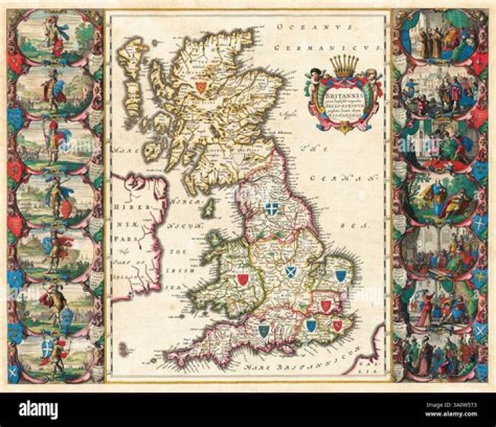 When did the heptarchy end?