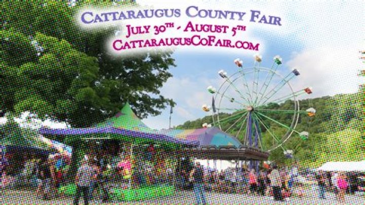 When is the cattaraugus county fair?