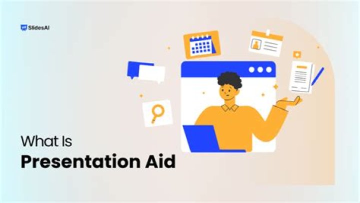 When to use presentational aids?