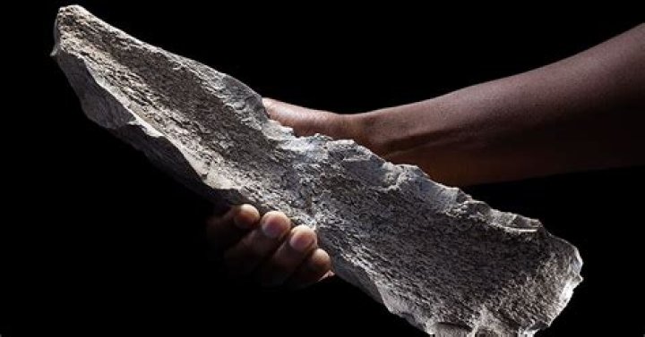 Where were hand axes first developed?