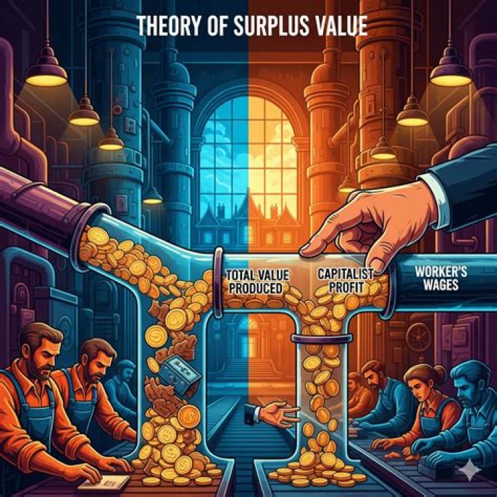 Who was the propagator of the theory of surplus value?