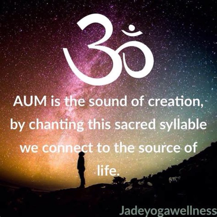 Why do we chant aum?