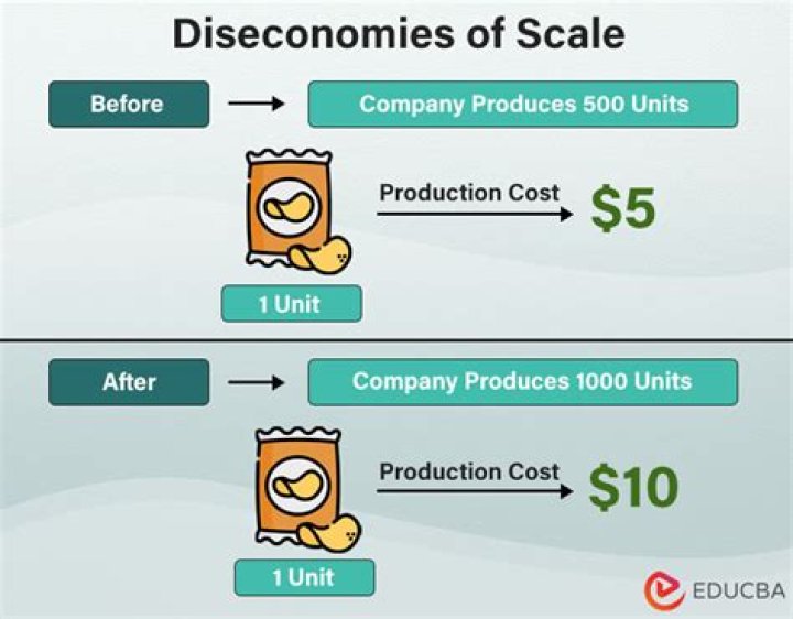 Why does diseconomy of scale occur?
