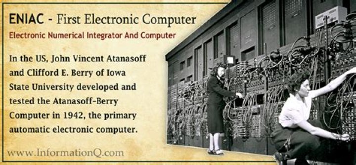 Why was eniac created?